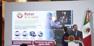 Rutas de la Salud en México arrancan en agosto