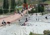 Colapsa puente colgante en China y deja 5 muertos Colapsa puente colgante en China y deja 5 muertos