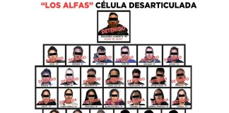 Desmantelan al grupo criminal «Los Alfas» en Toluca Desmantelan al grupo criminal "Los Alfas" en Toluca