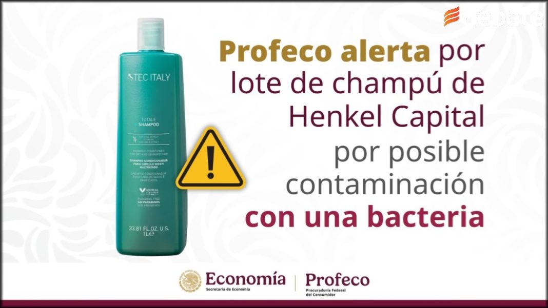 PROFECO alerta por champú contaminado con bacteria peligrosa