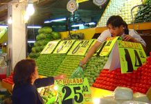 Inflación en México alcanza 3.74 % en la primera quincena de septiembre