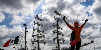 Buque Escuela “Cuauhtémoc” retoma operaciones tras accidente en el puente de Brooklyn