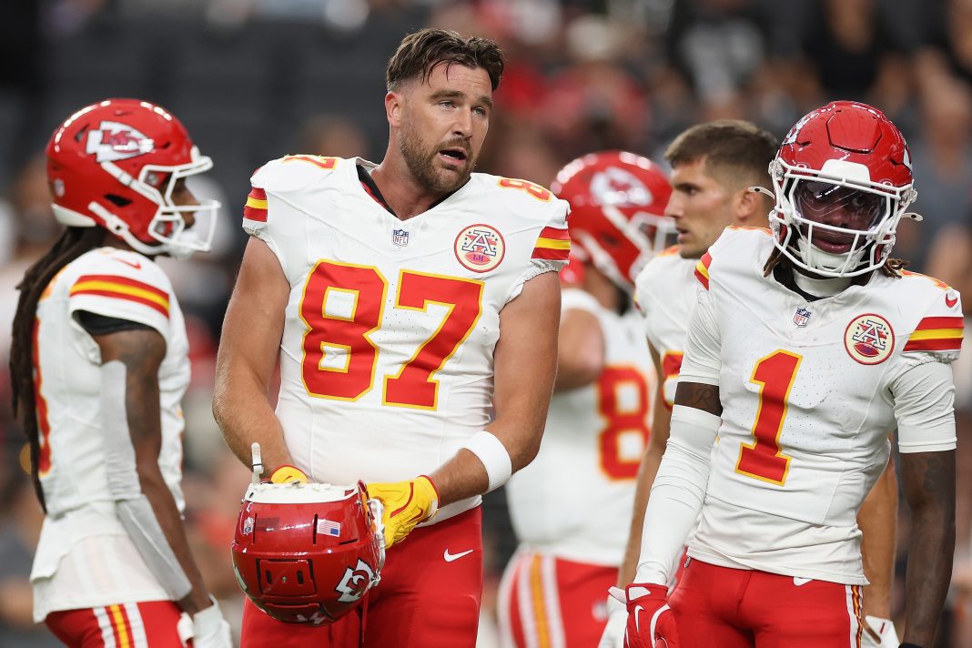 Travis Kelce asume culpa por lesión de Xavier Worthy Travis Kelce asume culpa por lesión de Xavier Worthy