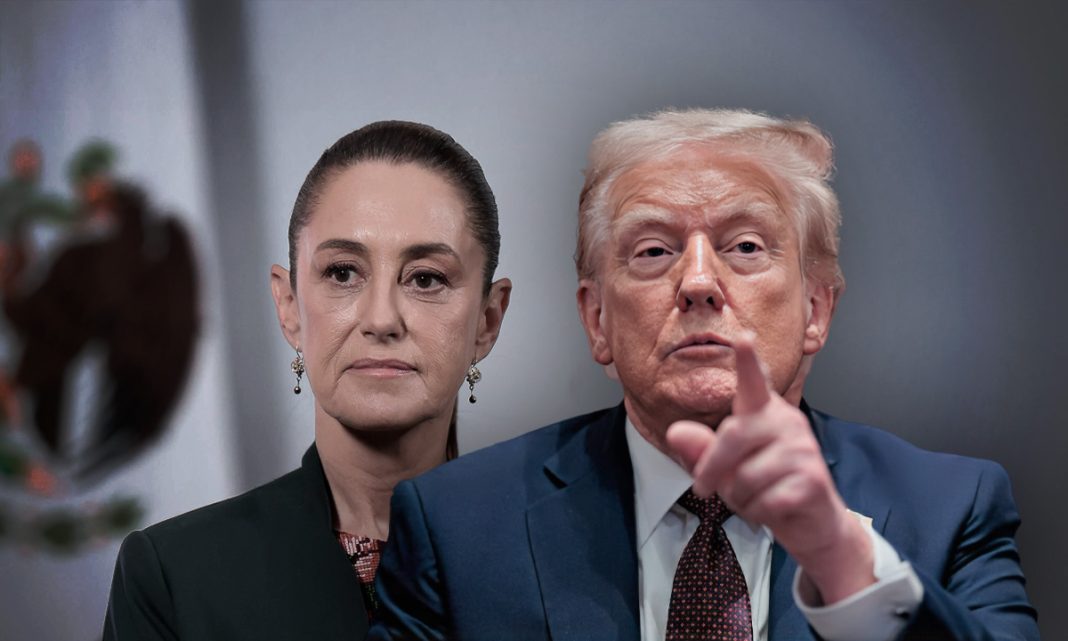 Trump elogió a Sheinbaum, pero acusó dominio del narco en México