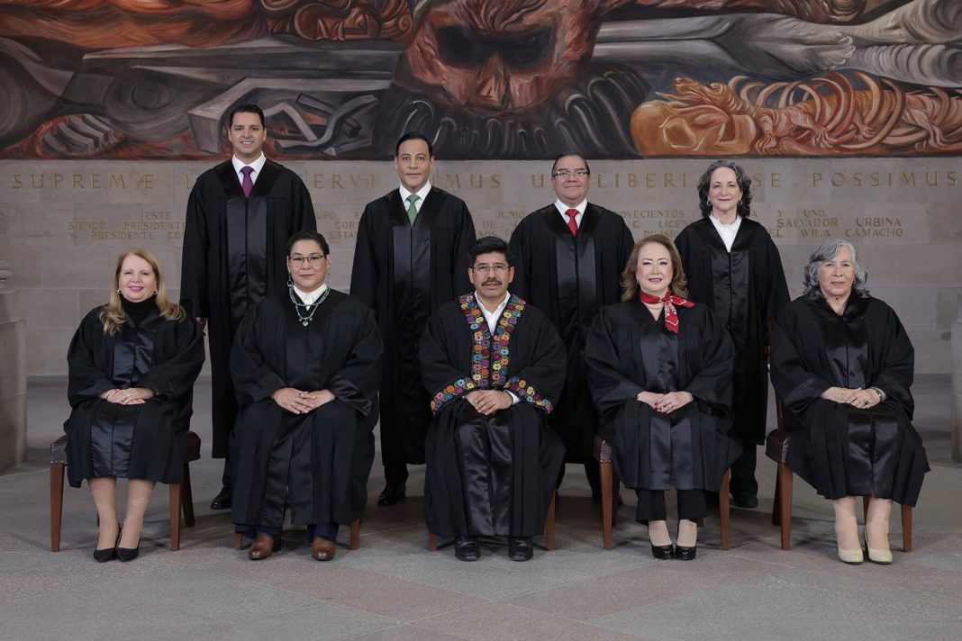 Suprema Corte de Justicia de la Nación presenta foto oficial de nuevos ministros