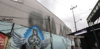 Crean mural en honor a Alicia Matías, quien protegió a su nieta en explosión de pipa en Iztapalapa