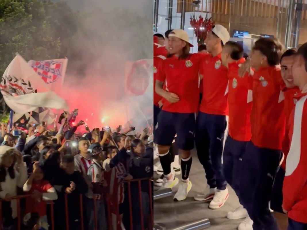 Aficionados de Chivas son atacados tras dar serenata al equipo
