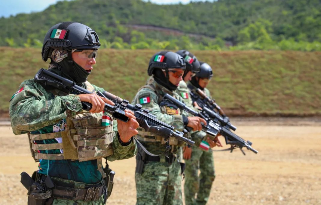 Ejército mexicano entrena a Fuerzas Especiales en operaciones antiterroristas