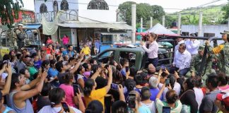 Sheinbaum respondió reclamos por desaparecidos tras su visita a Poza Rica, Veracruz Sheinbaum respondió reclamos por desaparecidos tras su visita a Poza Rica, Veracruz