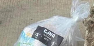 [VIDEO] Se viraliza entrega de despensas atribuidas al CJNG en Veracruz