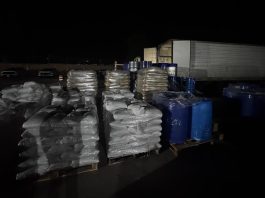 Aseguran más de 13 toneladas y 13 mil 400 litros de precursores químicos en Durango