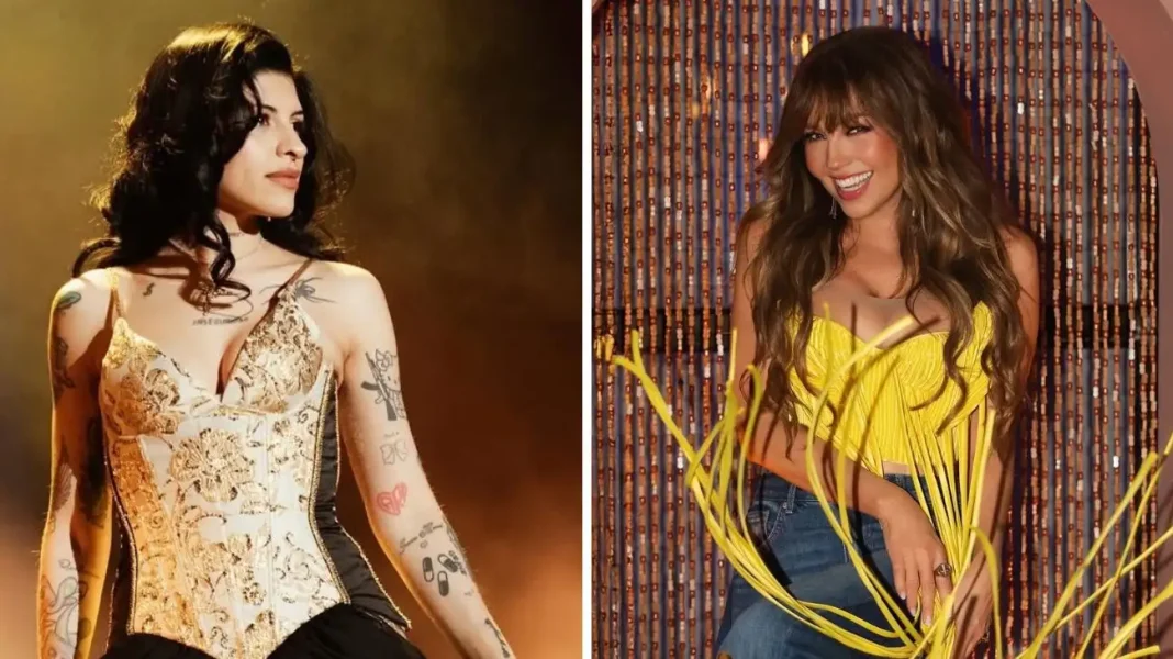 cazzu-y-thalia Thalía halaga a Cazzu: