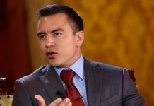 En medio de protestas contra su gobierno, presidente de Ecuador acusa intento de envenenamiento