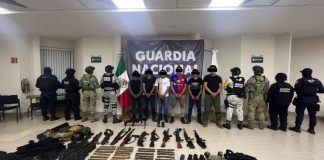 Detienen en Chiapas a seis presuntos integrantes del Cártel de Sinaloa Detienen en Chiapas a seis presuntos integrantes del Cártel de Sinaloa