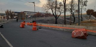 Cierran paso en el Puente de la Concordia por grieta de más de 6 metros Cierran paso sobre el Puente de la Concordia por grieta de más de 6 metros