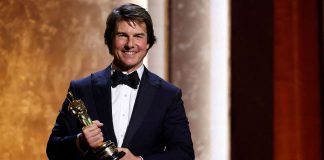 Tom Cruise recibe un Oscar honorífico en los Governors Awards