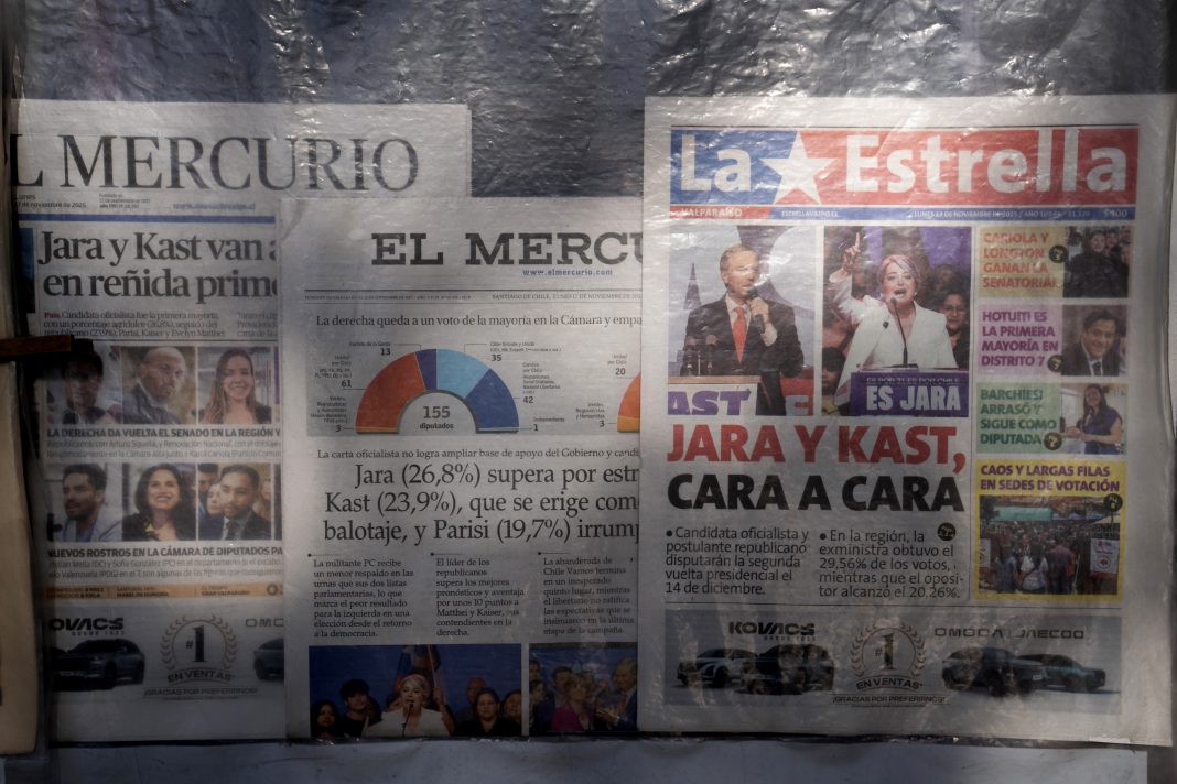 Jeannette Jara y José Antonio Kast disputarán la Presidencia de Chile en una segunda vuelta