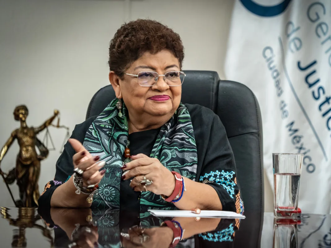 Ernestina Godoy, encargada interina de la Fiscalía General de la República
