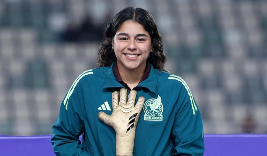 Valentina Murrieta gana el Guante de Oro en el Mundial Sub-17 Femenil