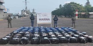 Marina asegura 2.5 toneladas de cocaína en costas de Michoacán