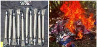 Desmantelan campamento clandestino con explosivos en Michoacán