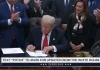 Trump firma ley que pone fin al cierre de Gobierno más largo en la historia de EE. UU.