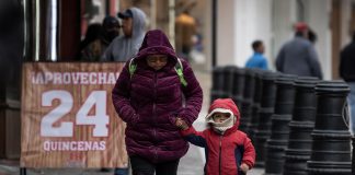 Frente frío número 13 provoca lluvias intensas y bajas temperaturas en México Frente frío número 13 provoca lluvias intensas y bajas temperaturas en México