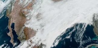 Primera tormenta invernal y frente frío número 16 generan lluvias, nieve y fuertes vientos en el noroeste de México