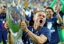 Luis Enrique fue elegido Mejor Entrenador del Año