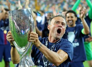 Luis Enrique fue elegido Mejor Entrenador del Año