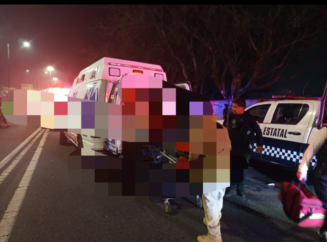 Atropellan a peregrinos sobre la carretera México-Veracruz