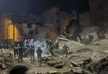 Derrumbe de edificios residenciales en Marruecos deja 22 muertos