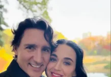 Katy Perry presume su romance con Justin Trudeau