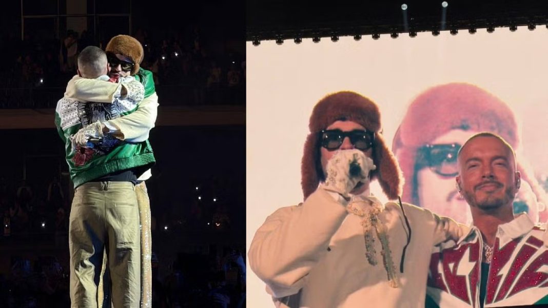 Bad Bunny cierra su tour en México con reencuentro junto a J Balvin