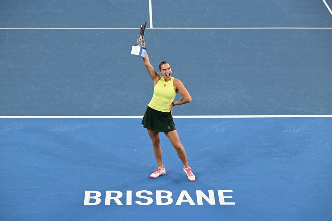 Aryna Sabalenka conquista su tercer título consecutivo en Brisbane