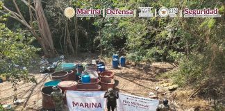 Fuerzas federales desmantelan tres laboratorios clandestinos en Durango, Sinaloa y Michoacán