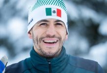 Allan Corona logra histórica actuación en esquí de fondo olímpico