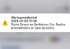 Abren consulta pública para modificar la “Alerta Presidencial” en celulares