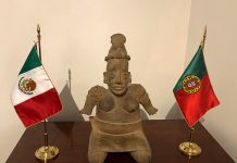 Portugal restituirá a México tres piezas arqueológicas prehispánicas