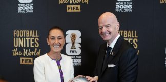Sheinbaum recibirá a Infantino previo al Mundial 2026