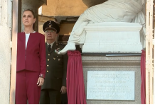 Sheinbaum encabezó la ceremonia por el Bicentenario del natalicio de Margarita Maza, figura clave en la historia de México
