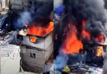 Incendio en Naucalpan deja seis intoxicados; uno llegó al hospital