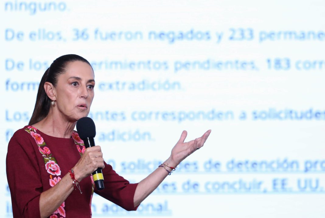 México reclama reciprocidad a EE.UU. tras presentar 269 solicitudes de extradición