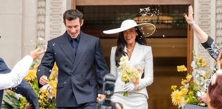 Dua Lipa y Callum Turner se casaron por el civil en Londres