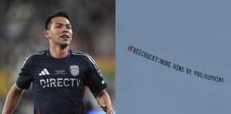 Afición de San Diego FC pidió el regreso de Chucky Lozano con una avioneta